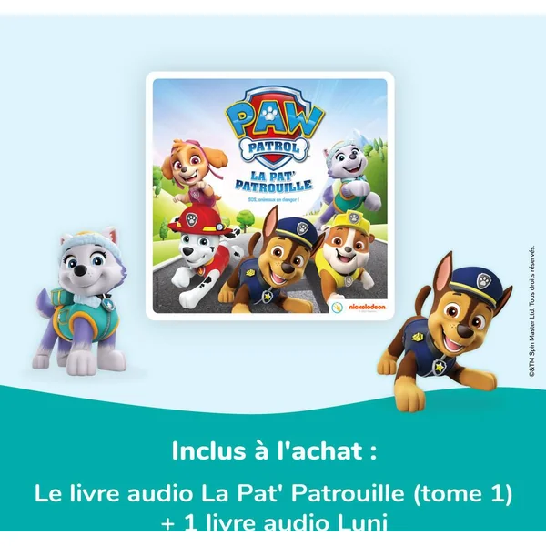 LUNII - PAT'PATROUILE - MA FABRIQUE A HISTOIRES EDITION LIMITEE - CONTEUSE INTERACTIVE POUR ENFANTS DES 3 ANS