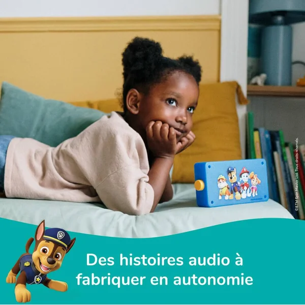 LUNII - PAT'PATROUILE - MA FABRIQUE A HISTOIRES EDITION LIMITEE - CONTEUSE INTERACTIVE POUR ENFANTS DES 3 ANS