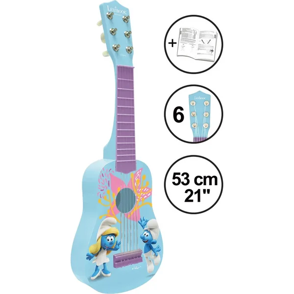 Ma première guitare 21" - Les Schtroumpfs