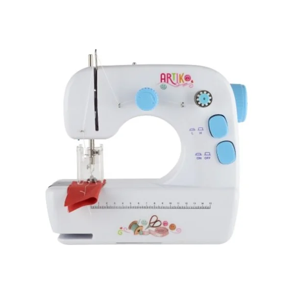 Machine à coudre plastique/métal 25cm à piles avec lumière et son