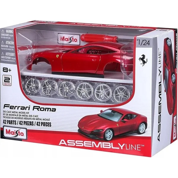 Maisto - KIT FERRARI ASSEMBLY LINE, Ferrari AL - Ferrari Roma, 1:24
