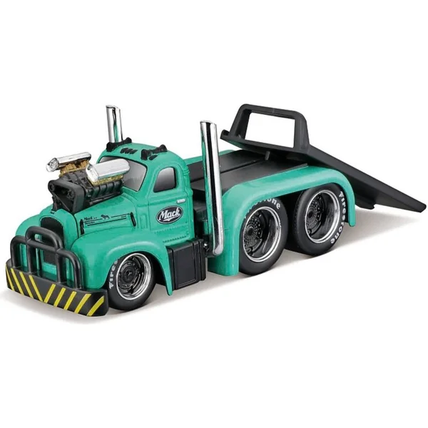 Maisto - Muscle Transports - 1953 MACK B-61 Plateau 1968 Dodge Dart HEMI Gasser, 1:64