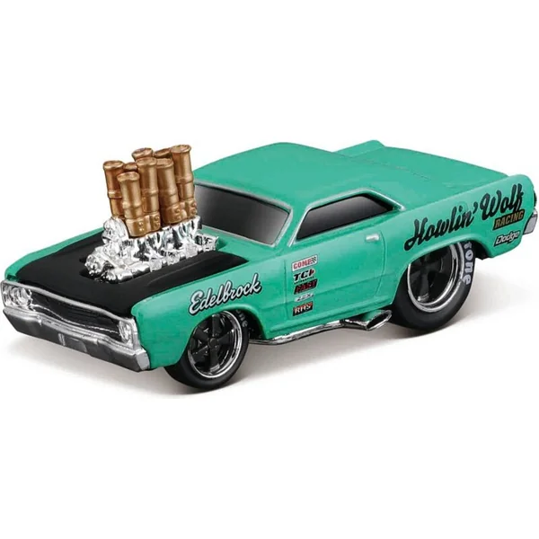 Maisto - Muscle Transports - 1953 MACK B-61 Plateau 1968 Dodge Dart HEMI Gasser, 1:64