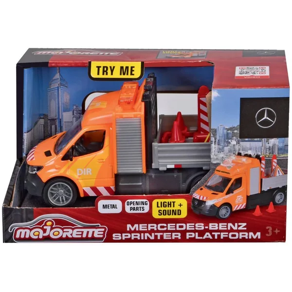 MAJORETTE GS SPRINTER BENNE 15CM