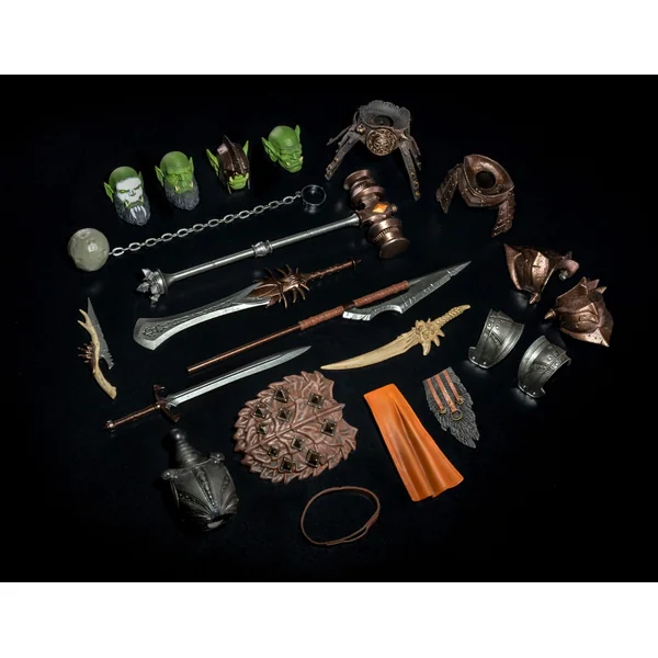 Male Orc Builder Deluxe figurine Mythic Legions Aetherblade Four Horsemen