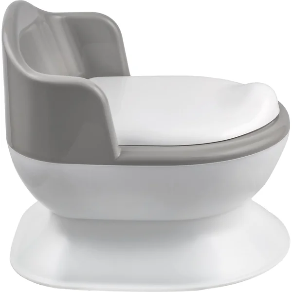 MALTEX Pot de chambre portable - Blanc/Gris