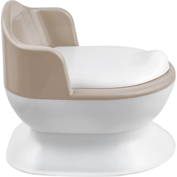 Maltex Pot de nuit portable - Blanc/Beige