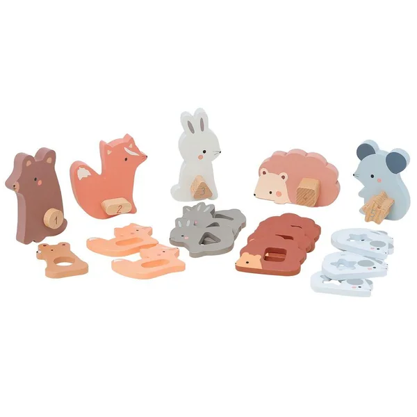 MAMAN-BEBE 1, 2, 3, 4, 5 PUZZLES D'EVEIL - SARAH BETZ