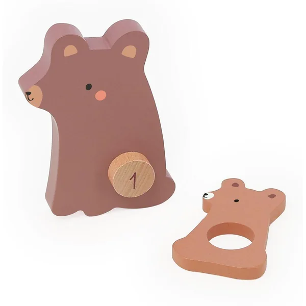 MAMAN-BEBE 1, 2, 3, 4, 5 PUZZLES D'EVEIL - SARAH BETZ