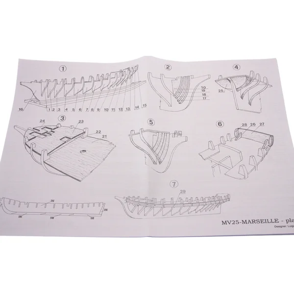 MAMOLI Marseille 1764 1:64 kit