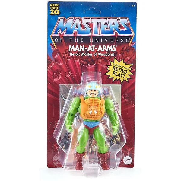 Man-At Arms figurine Masters of the Universe Origins Mattel 14 cm