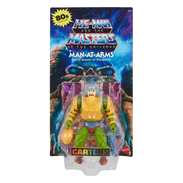 Man-At-Arms figurine Masters of the Universe Origins Cartoon Collection Mattel 14 cm