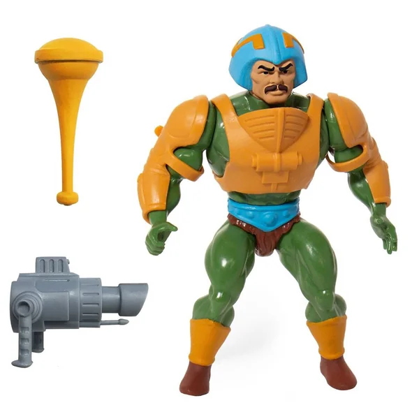 MAN-AT-ARMS FIGURINE MOTU VINTAGE COLLECTION SUPER7 14 CM