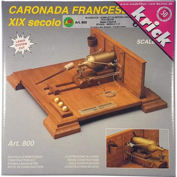 Mantua Model Canon français 1:17 kit