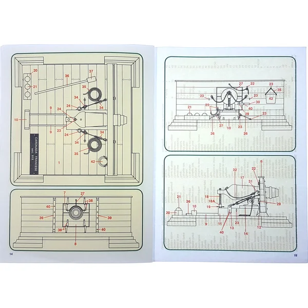 Mantua Model Canon français 1:17 kit