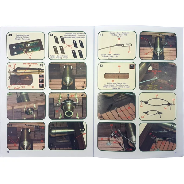 Mantua Model Canon français 1:17 kit