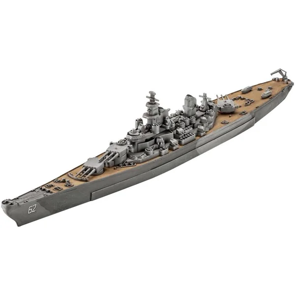 MAQUETTE 45 PIECES - USS NEW JERSEY