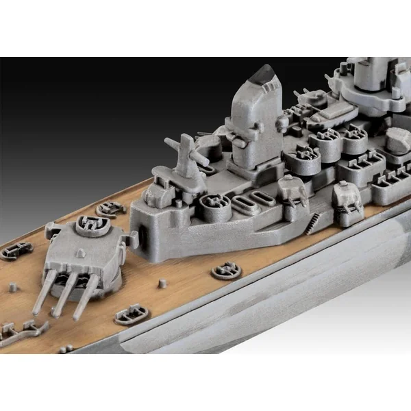 MAQUETTE 45 PIECES - USS NEW JERSEY