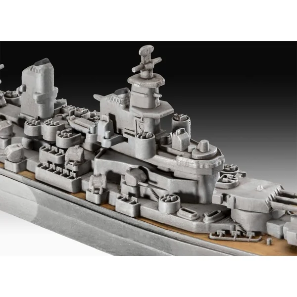 MAQUETTE 45 PIECES - USS NEW JERSEY