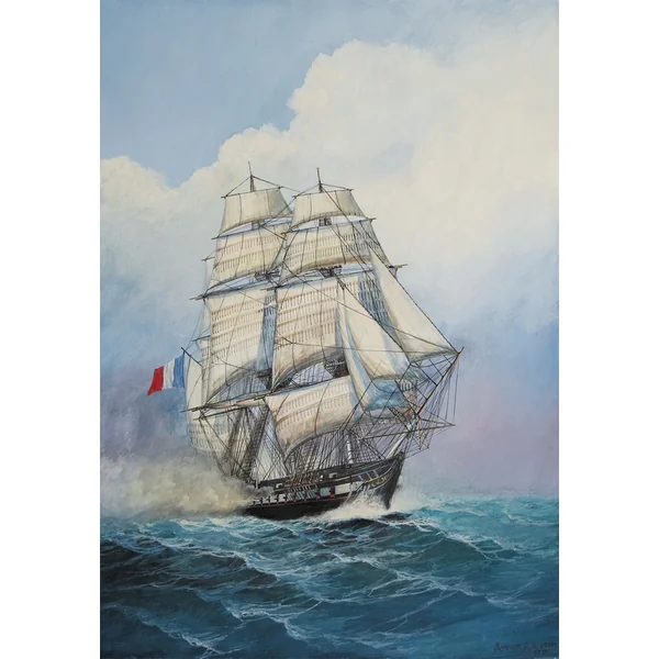 Maquette bateau 9034 - Frégate française "Acheron" (1:200)