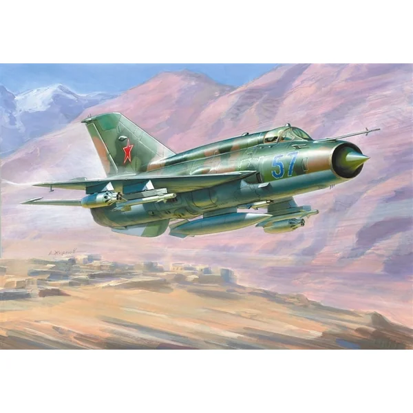 Maquette d'avion 7259 - MIG-21 BIS Chasseur Soviétique (1:72)
