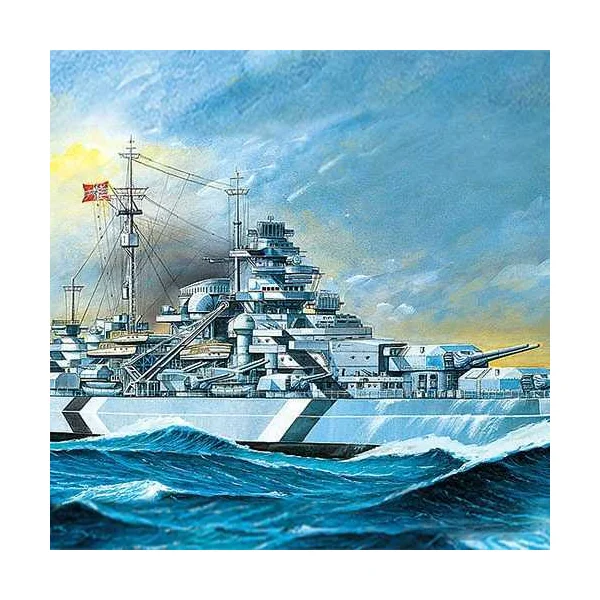 Maquette de bateau 14109 - CUIRASSE ALLEMAND BISMARCK (1:350)
