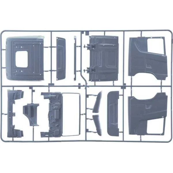 Maquette de camion 3971 - Scania S770 4x2 Toit Normal "Cabine Grise" (1:24)