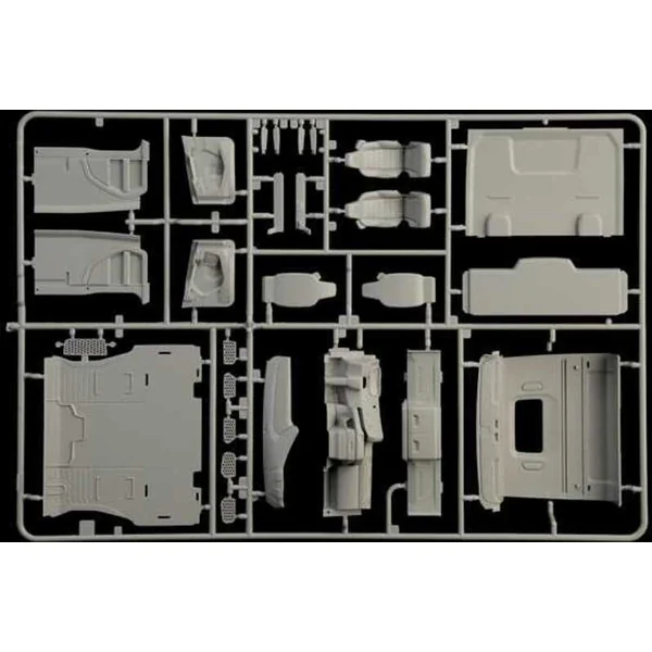 Maquette de camion 3971 - Scania S770 4x2 Toit Normal "Cabine Grise" (1:24)