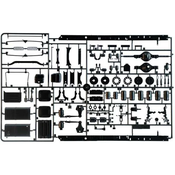 Maquette de camion 3971 - Scania S770 4x2 Toit Normal "Cabine Grise" (1:24)
