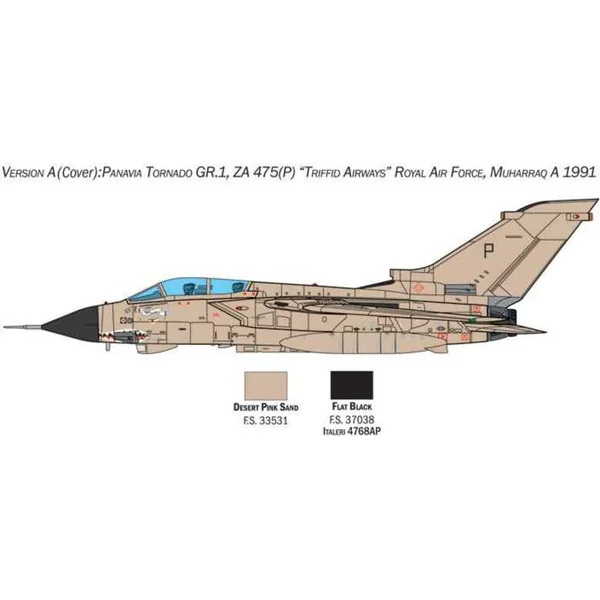 Maquette War Thunder avion 35107 - Tornado GR.1/IDS (1:48)