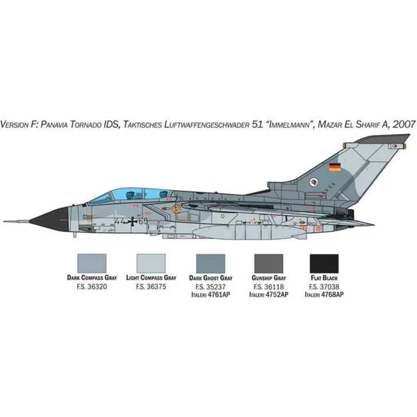 Maquette War Thunder avion 35107 - Tornado GR.1/IDS (1:48)