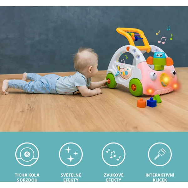 Marchette d'activité 3 en 1, Blue