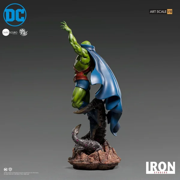 MARTIAN MANHUNTER BY IVAN REIS STATUETTE 1/10 DC COMICS DELUXE ART SCALE IRON STUDIOS 31 CM
