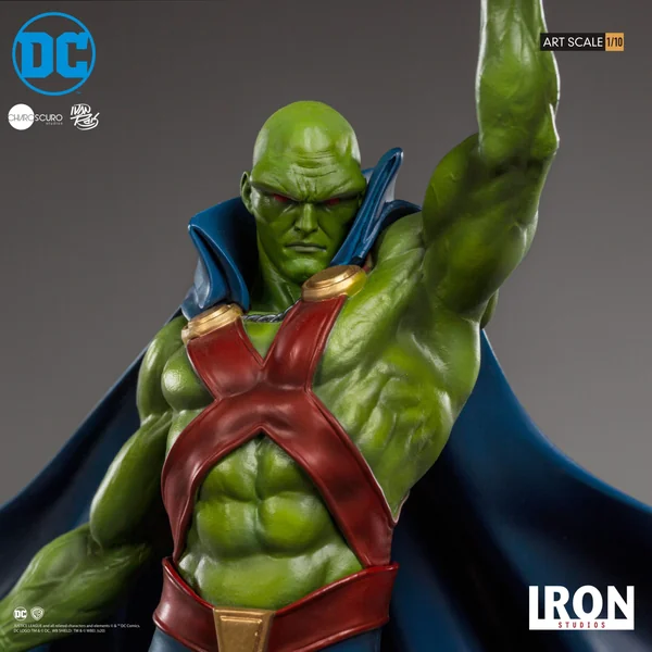 MARTIAN MANHUNTER BY IVAN REIS STATUETTE 1/10 DC COMICS DELUXE ART SCALE IRON STUDIOS 31 CM