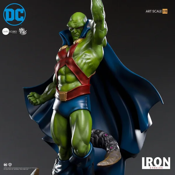 MARTIAN MANHUNTER BY IVAN REIS STATUETTE 1/10 DC COMICS DELUXE ART SCALE IRON STUDIOS 31 CM