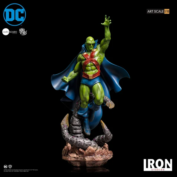 MARTIAN MANHUNTER BY IVAN REIS STATUETTE 1/10 DC COMICS DELUXE ART SCALE IRON STUDIOS 31 CM