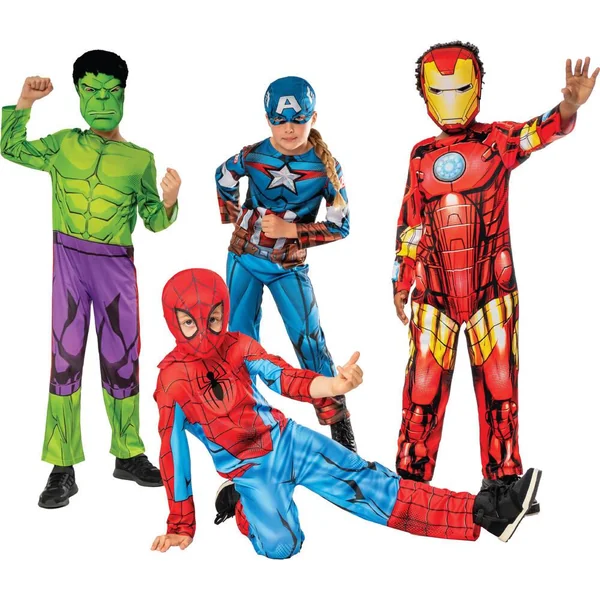 MARVEL - AVENGERS - DEGUISEMENT - CAPTAIN AMERICA - TAILLE S 3-4 ANS