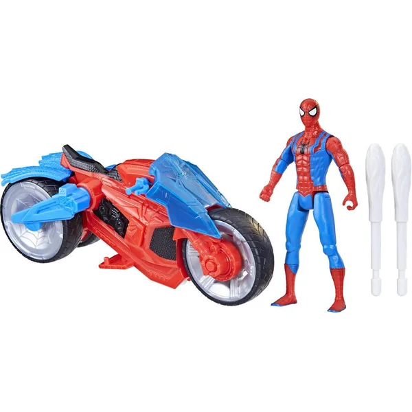 MARVEL - SPIDERMAN FIGURINE ET MOTO