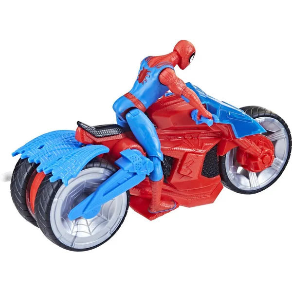 MARVEL - SPIDERMAN FIGURINE ET MOTO