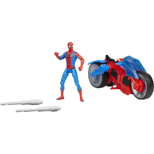 MARVEL - SPIDERMAN FIGURINE ET MOTO