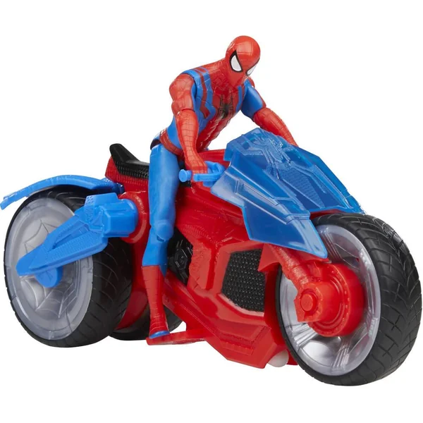 MARVEL - SPIDERMAN FIGURINE ET MOTO