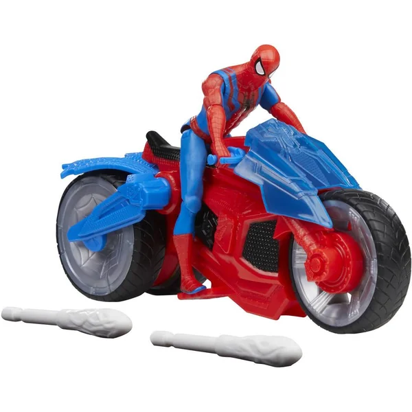 MARVEL - SPIDERMAN FIGURINE ET MOTO