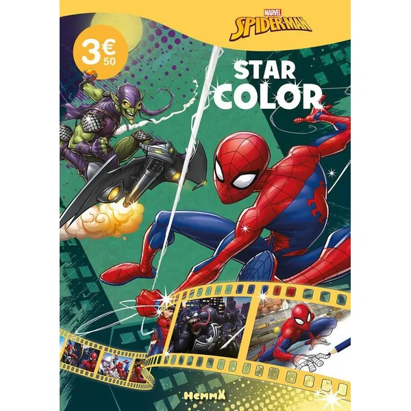 MARVEL SPIDER-MAN - STAR COLOR SPIDER-MAN ET LE BOUFFON VERT