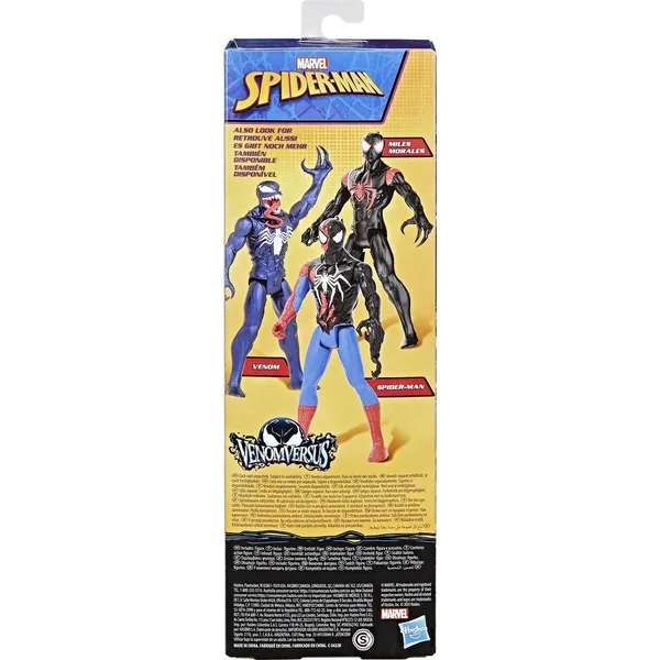 MARVEL SPIDER-MAN VENOMVERSUS - FIGURINE TITAN - MILES MORALES