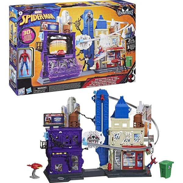 MARVEL SPIDER-MAN VENOMVERSUS - LA VILLE DES LANCEURS DE TOILES