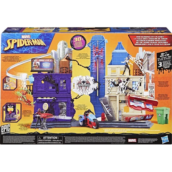MARVEL SPIDER-MAN VENOMVERSUS - LA VILLE DES LANCEURS DE TOILES