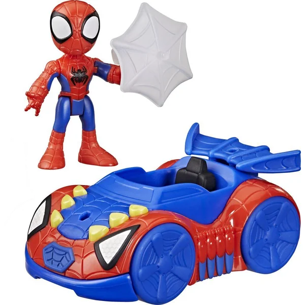 MARVEL SPIDEY ET SES AMIS EXTRANSFORMERS ORDINAIRES ARACHNO-BOLIDE DE SPIDEY