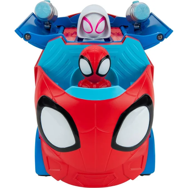 MARVEL SPIDEY - FIGURINE VEHICULE WEB SPINNING HAULER