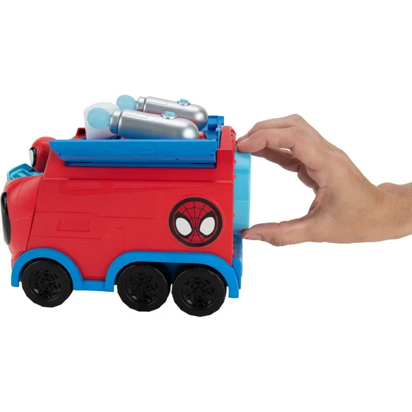 MARVEL SPIDEY - FIGURINE VEHICULE WEB SPINNING HAULER
