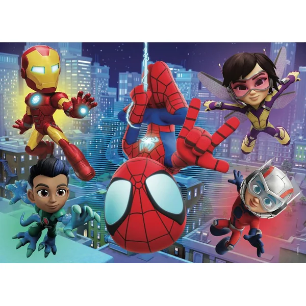 MARVEL SPIDEY PUZZLE 48 PIECES 2 EN 1